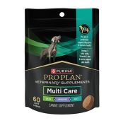 A bag of Pro Plan Veterinary Supplements Multi Care supplement for dogs.